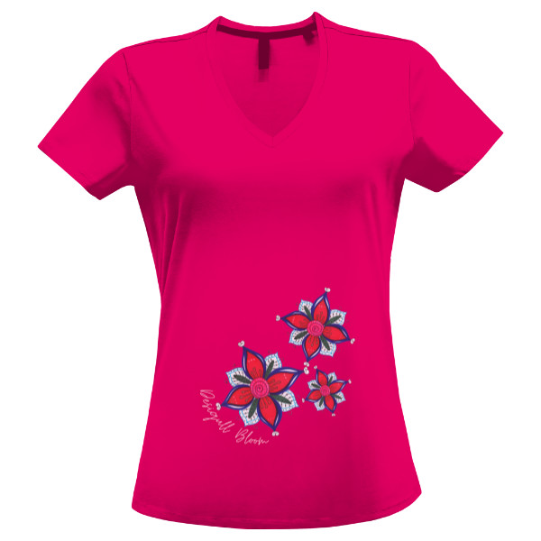 Tričko s potiskem Desigull Bloom