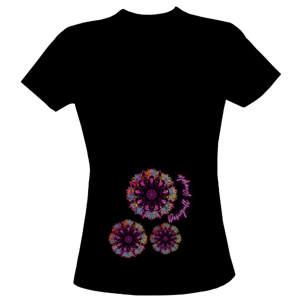 Tričko s potiskem Desigull Purple