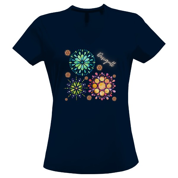 Tričko s potiskem Desigull Yellow