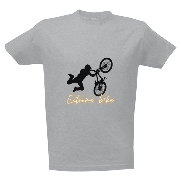 Tričko s potiskem Extreme bike
