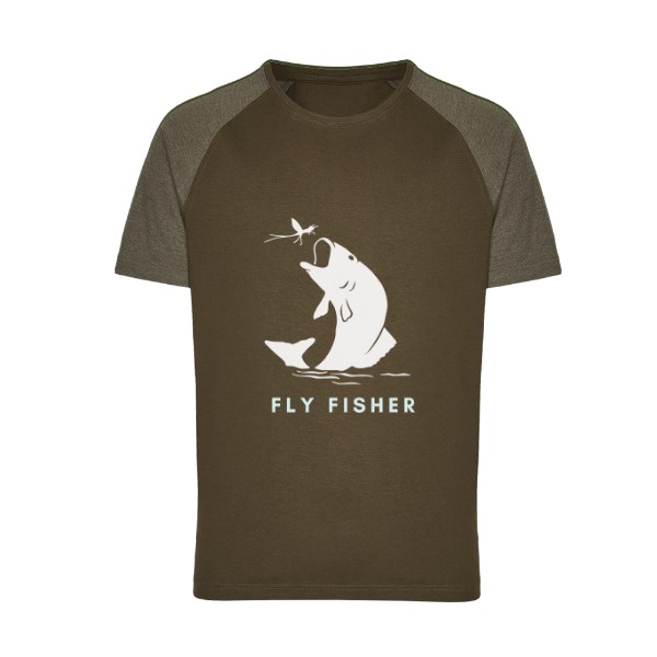 Tričko s potiskem Fly fisher