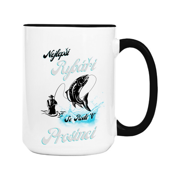 Hrnek velký barevný s potiskem Hrníček Prosinec