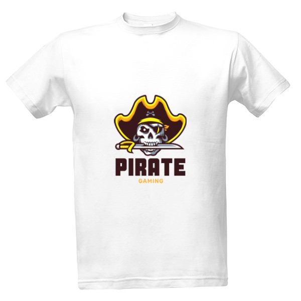 Tričko s potiskem Pirate games
