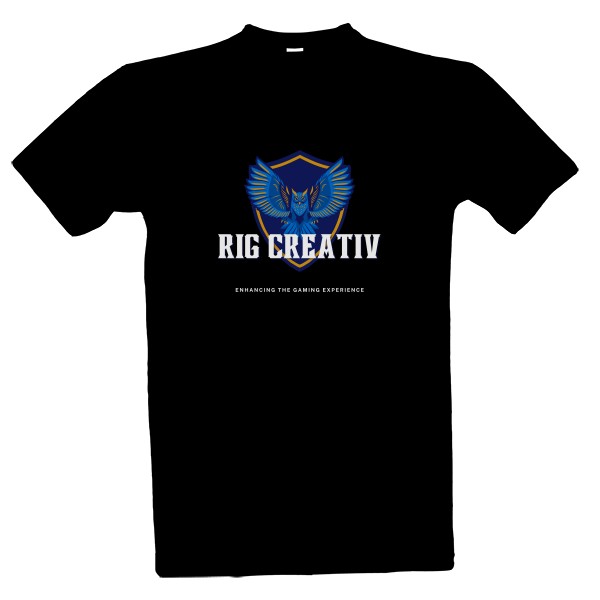 Tričko s potiskem Gaming shirt Rig creativ