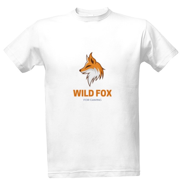 Tričko s potiskem wild fox