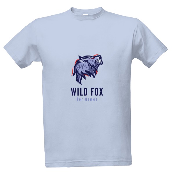 Tričko s potiskem wild fox