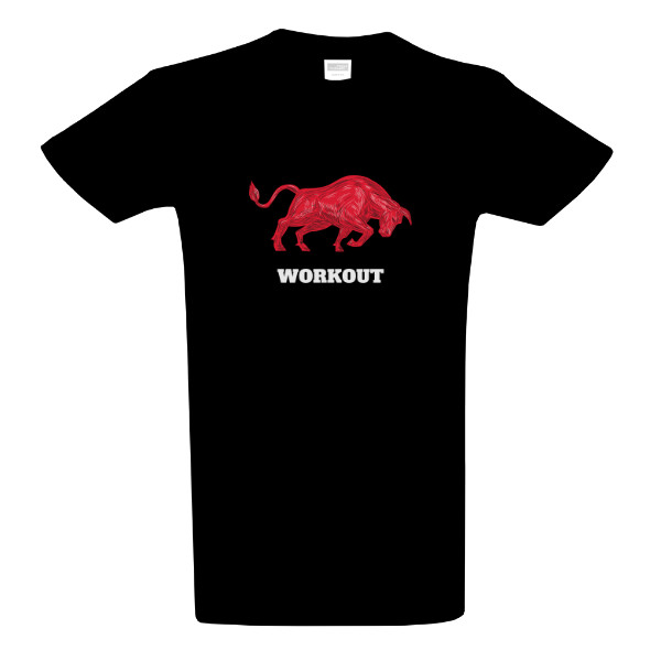 Tričko s potiskem WORKOUT